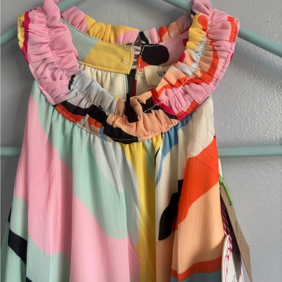 Umgee Pink Multi-Color Sleeveless dress - Picture 4 of 5